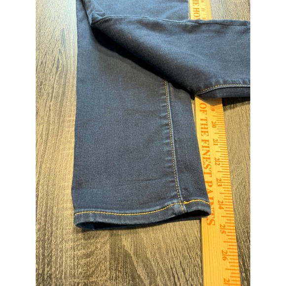 Denizen from Levi's Modern Pull-On Crop Jeans Dark Wash Stretch 12x30 - Picture 6 of 7
